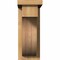 Ekena Millwork Del Monte Smooth Corbel w/Backplate, Western Red Cedar, 5 1/2"W x 14"D x 14"H COR06X14X14DEL01SWR - alternate 4